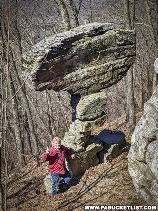 ticklish rock|tivoli pennsylvania.